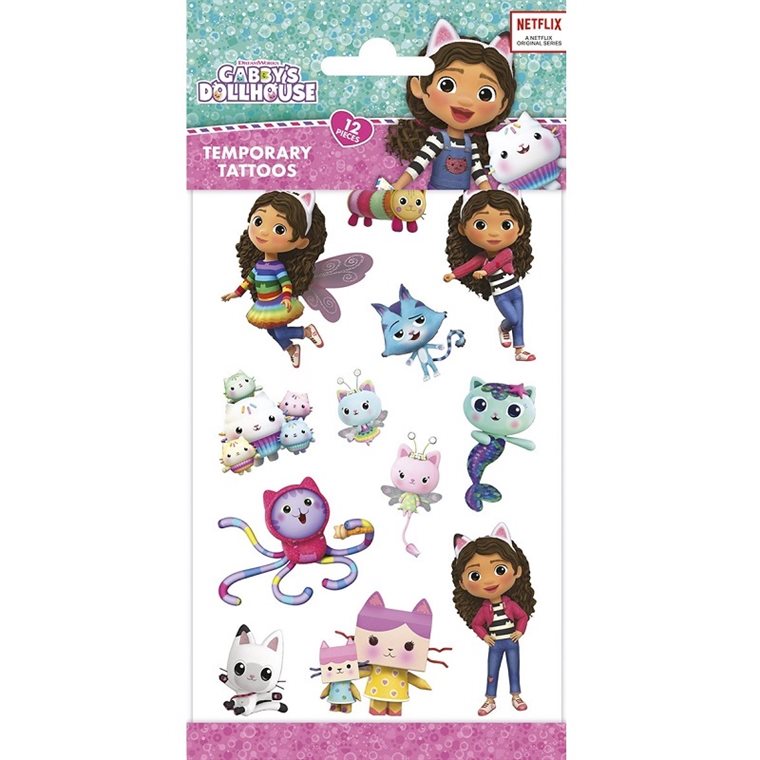 Product Image for Tatoveringer - Gabby's Dollhouse 12 stk.