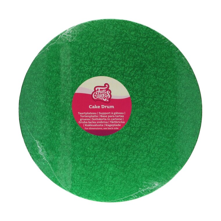 Product Image for FunCakes - Kakebrett rund Grønn 30,5 cm