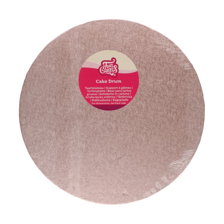 Product Image for FunCakes - Kakebrett rund Roségull 30,5 cm