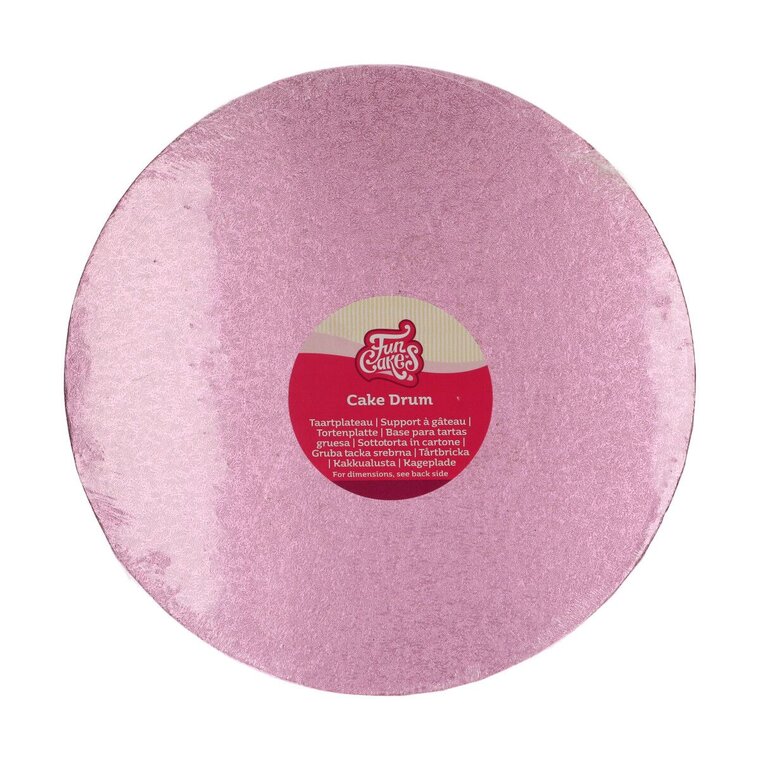 Product Image for FunCakes - Kakebrett rund Rosa 30,5