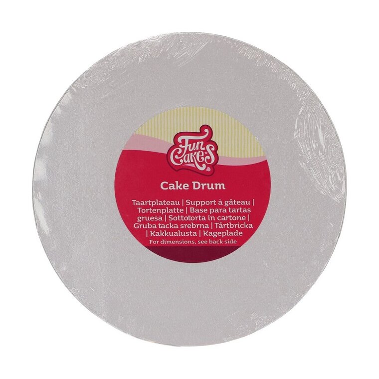 Product Image for FunCakes - Kakebrett rund Vit 20 cm