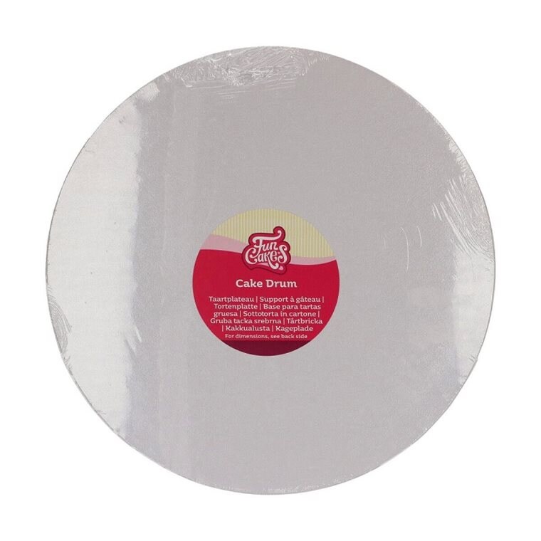 Product Image for FunCakes - Kakebrett rund Vit 30,5 cm