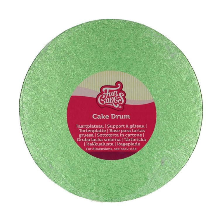 Product Image for FunCakes - Kakebrett rundt Lysegrønt 20 cm