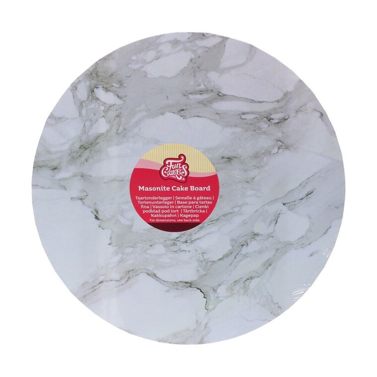 Product Image for FunCakes - Kakebrett rund Marmor 30 cm