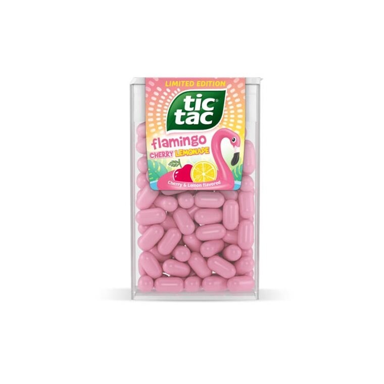 Product Image for Tic Tac Flamingo Lemonade 18 gram