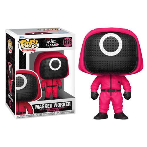 Product Image for Squid Game - POP Vinyl Figur Masked Worker Funko 1226