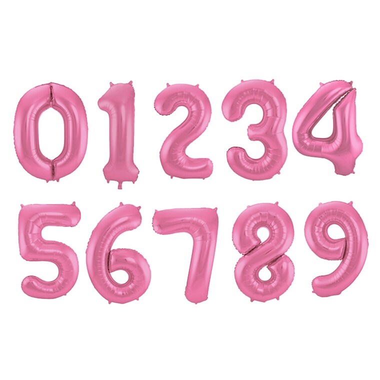 Product Image for Tallballonger i rosa pastellfarge 86 cm