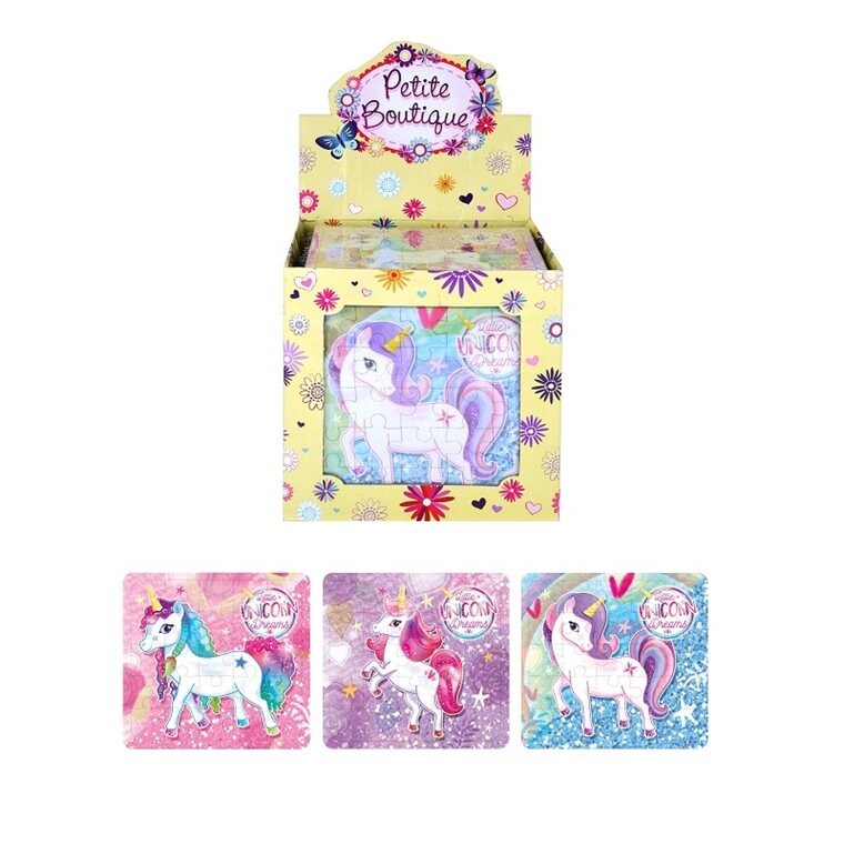 Product Image for Mini puslespill med enhjørningsmotiv