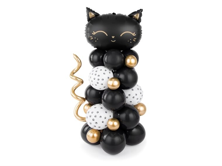 Product Image for DIY Ballongsøyle - Svart Katt