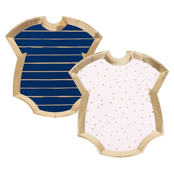 Product Image for Gender Reveal Body - Tallerkener 8 stk.