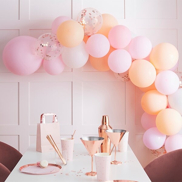 Product Image for DIY Ballongbue i rosa/aprikos