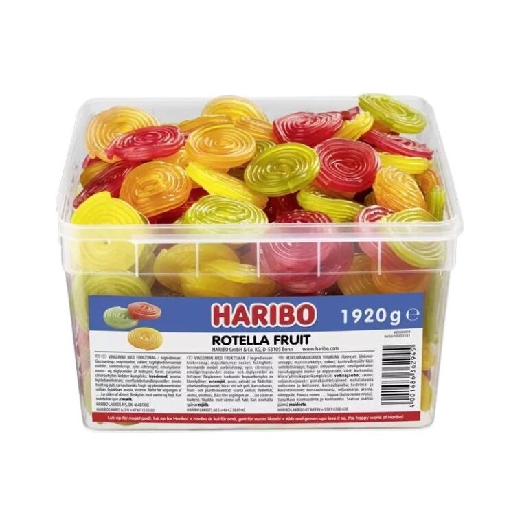 Product Image for Haribo Rotella Frukt Storpakning 1,92 kg