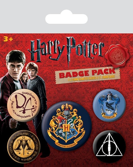 Product Image for Harry Potter - Buttons 5 stk.