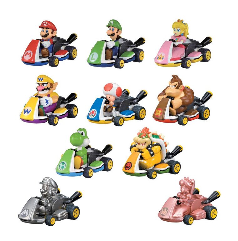 Product Image for Super Mario, Mystery Pack Figurer Mario Kart usorterte