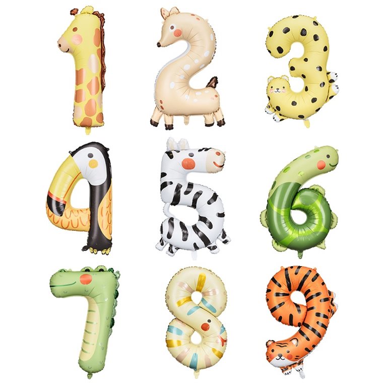 Product Image for Tallballonger Søte Dyr 1-9 år