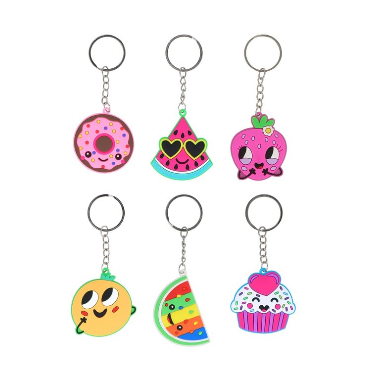 Product Image for Nøkkelring Kawaii Frukt & Bakevarer