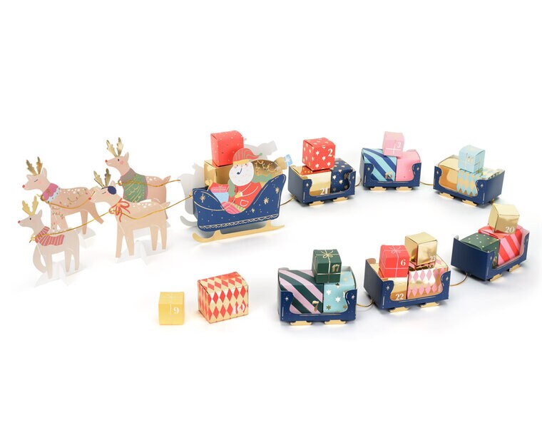 Product Image for DIY adventskalender - Julenissens slede