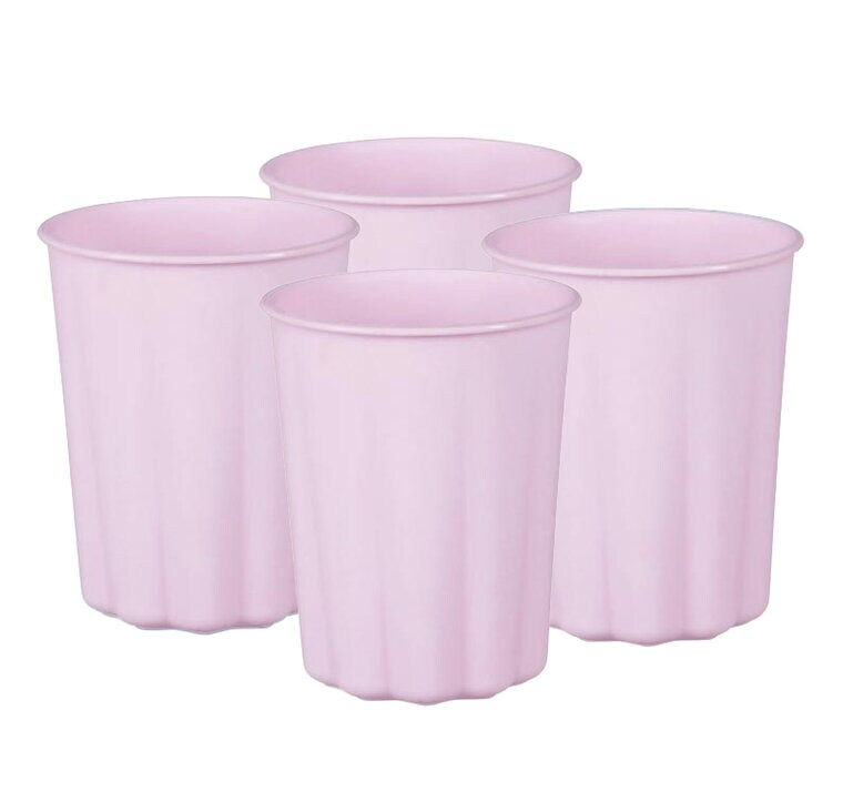 Product Image for Plastkopper, Pastellilla 220 ml 4 stk.