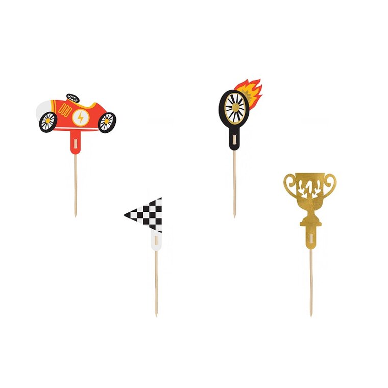 Product Image for Racer Car - Cake Toppers 4 stk.