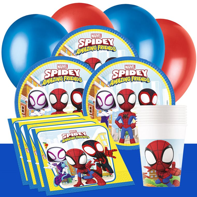 Product Image for Spidey And His Amazing Friends - Bursdagspakke 8-24 personer