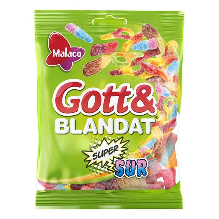 Product Image for Gott & Blandat Supersurt 130 gram