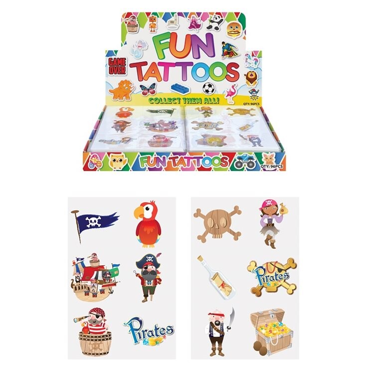 Product Image for Pirater - Tatoveringer 6 stk.