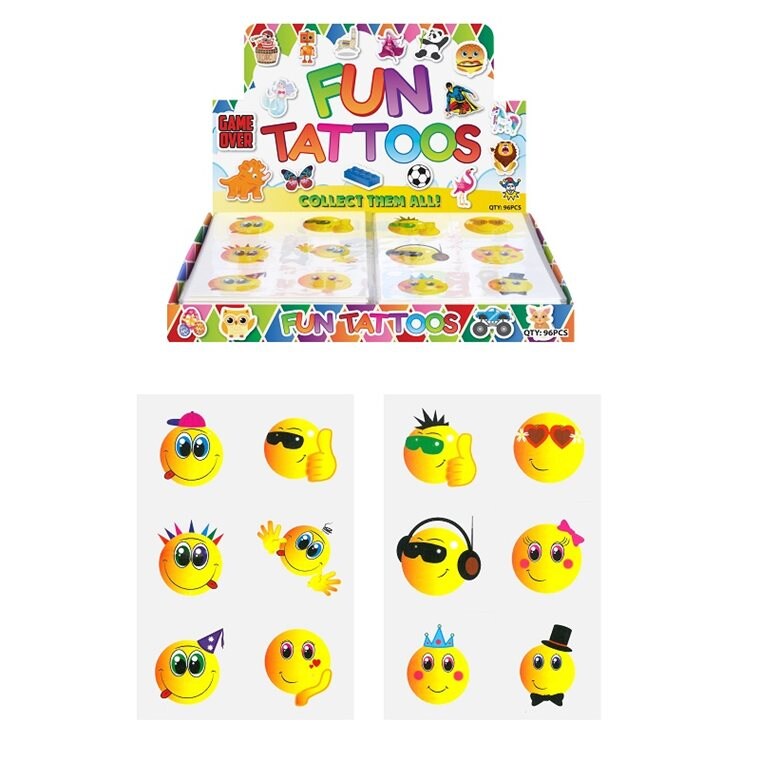 Product Image for Smileys - Tatoveringer 6 stk.