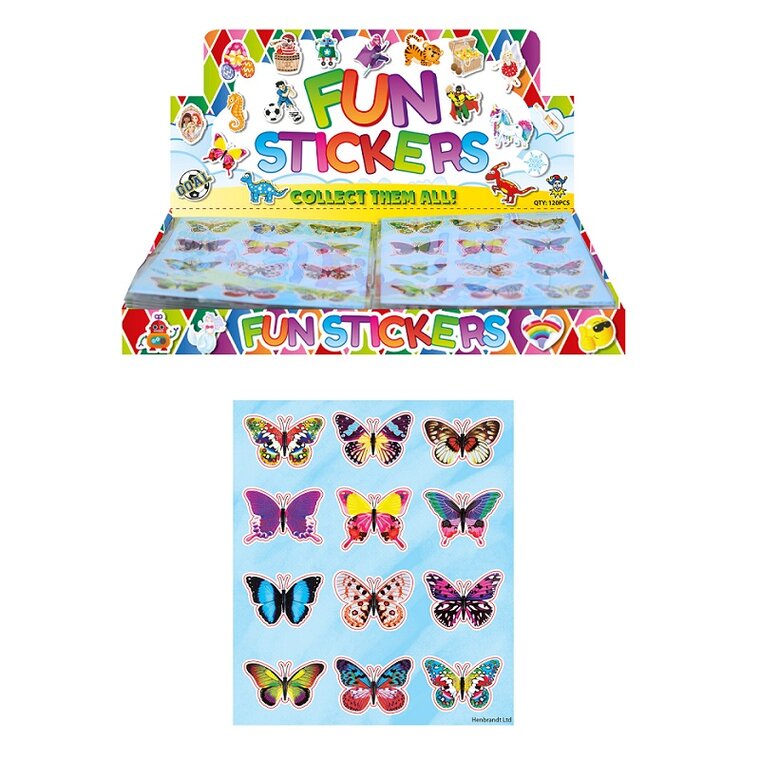 Product Image for Sommerfugler - Klistremerker 12 stk.