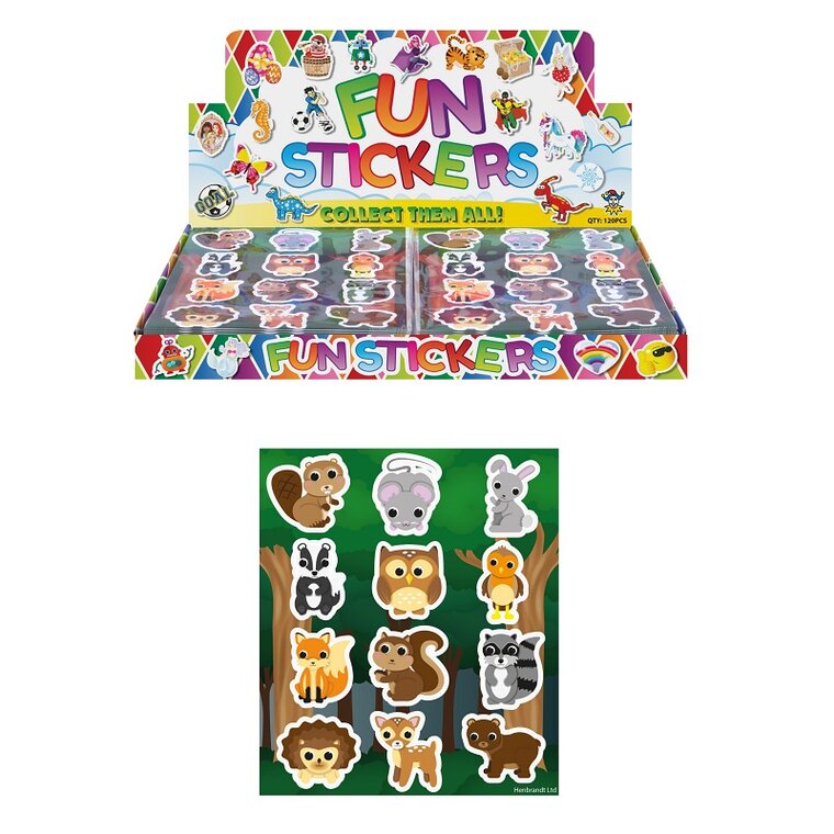 Product Image for Skogsdyr - Klistremerker 12 stk.