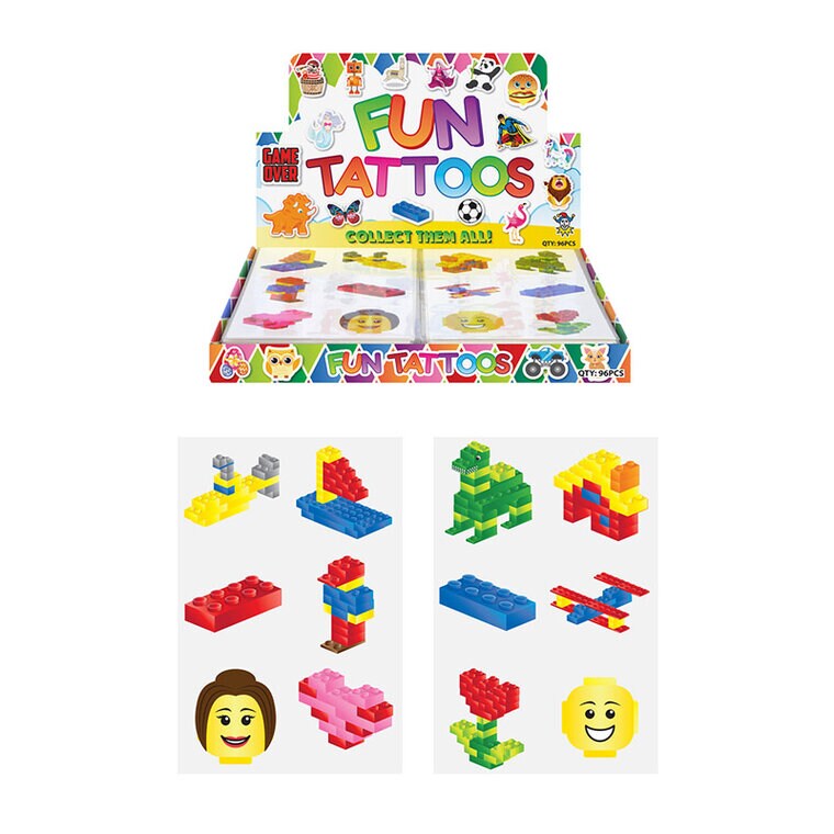 Product Image for Byggeklosser - Tatoveringer 6 stk.