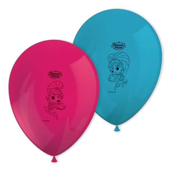Product Image for Shimmer and Shine - Ballonger 8 stk.