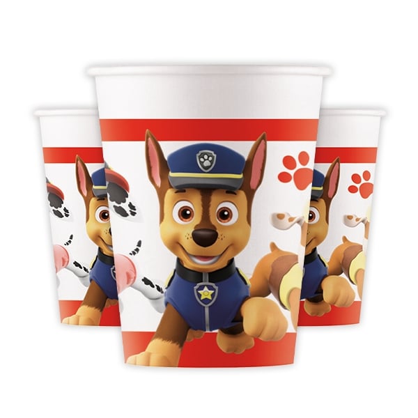 Product Image for Paw Patrol Ready for Action - Pappkopper 8 stk