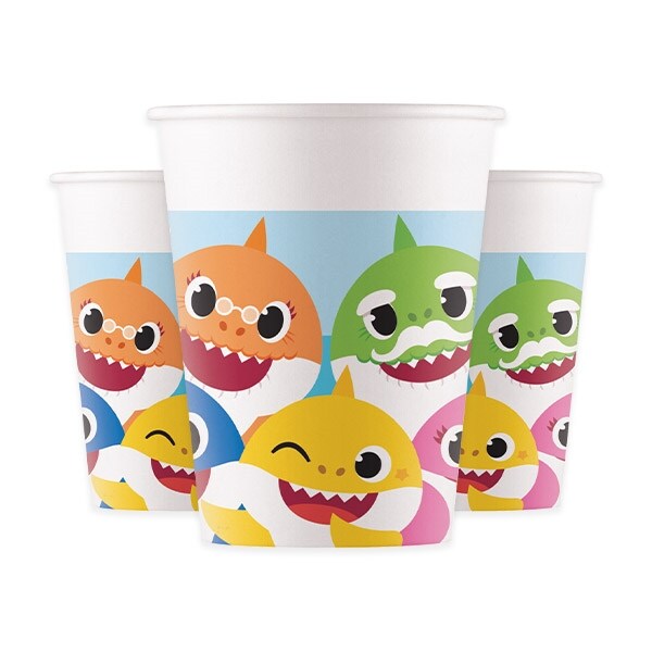 Product Image for Baby Shark - Pappkopper 8 stk.