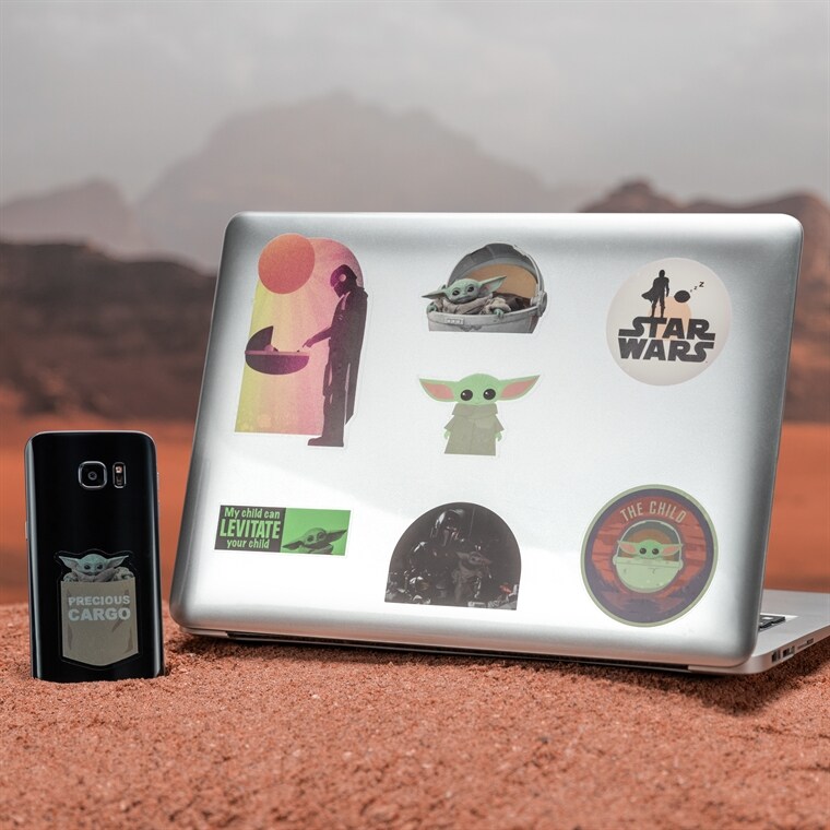Product Image for The Mandalorian, Klistremerker til gadgets (The Child)