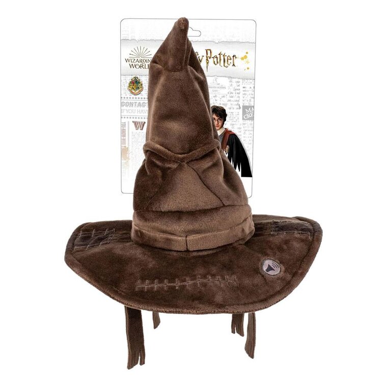 Product Image for Harry Potter - Kosedyr Sorteringshatten med lyd 30 cm