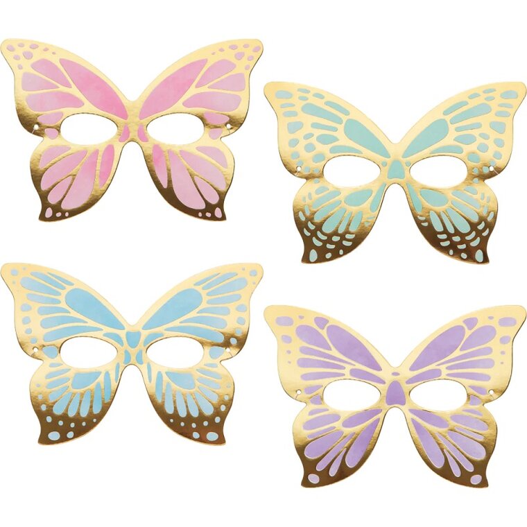 Product Image for Skimrende Sommerfugl - Ansiktsmasker 8 stk.