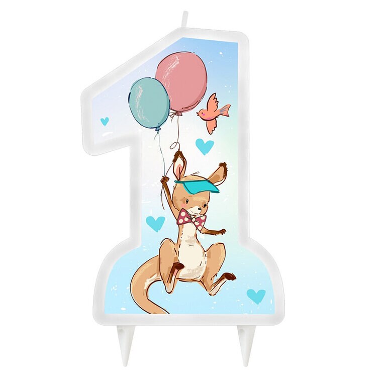 Product Image for Kakelys 1-årsdag Kenguru