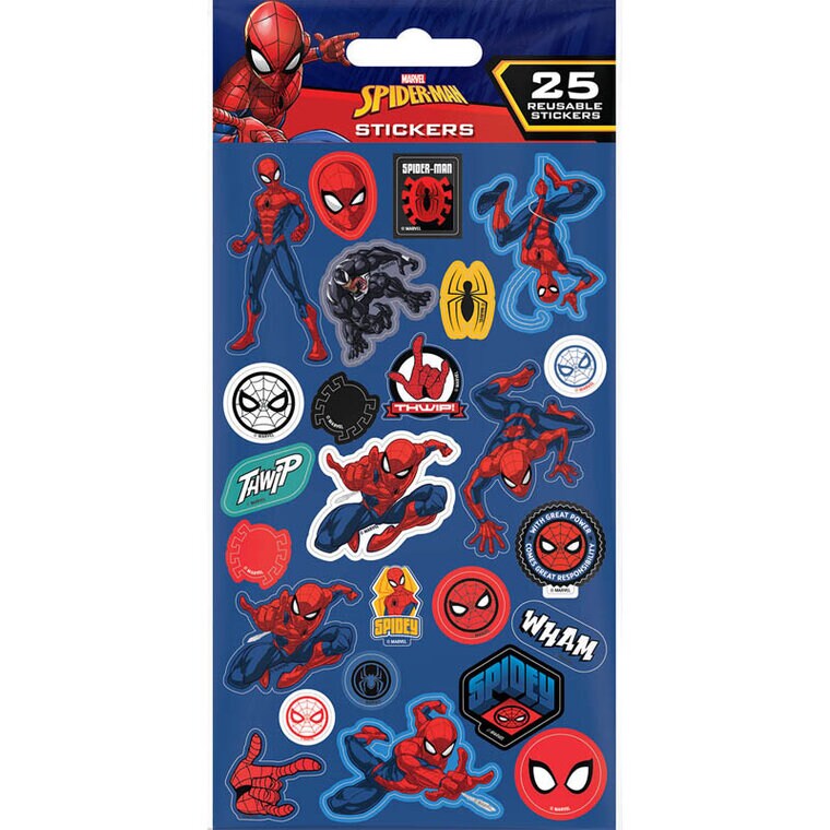Product Image for Spiderman Klistremerker 25 stk.