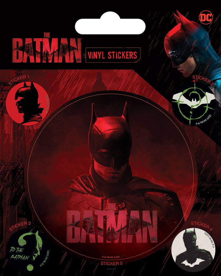 Product Image for Batman - Klistremerker i Vinyl 5 stk.