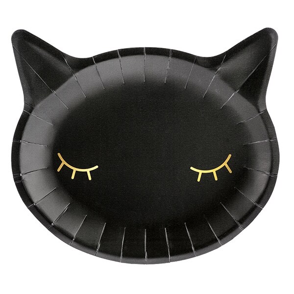 Product Image for Black Cat Tallerkener 6 stk