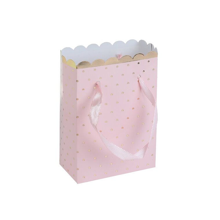 Product Image for Små Gaveposer - Rosa & Gull 6 stk.