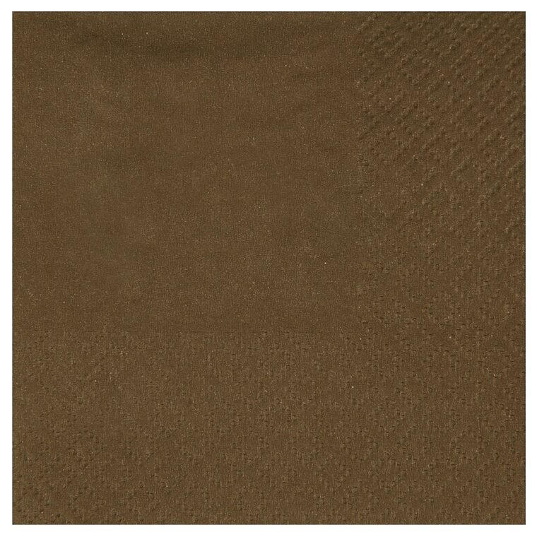 Product Image for Servietter - Brun 25 stk.