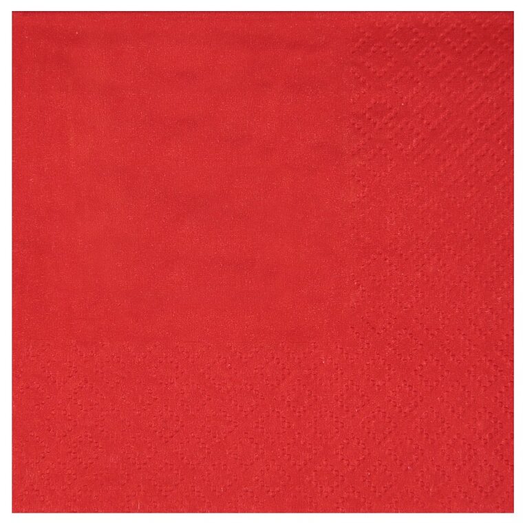 Product Image for Servietter - Rød 25 stk.