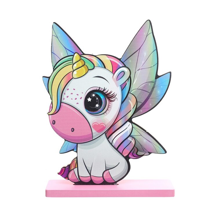 Product Image for Unicorn Fairy - Borddekorasjon av tre 20 cm