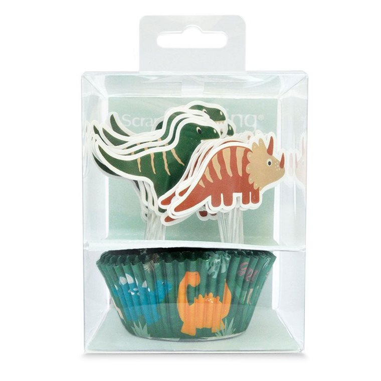 Product Image for Scrapcooking - Muffinssett Dinosaur 48 stk.