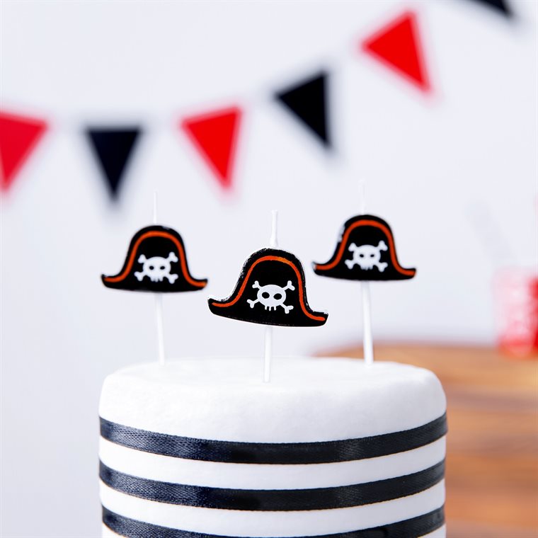 Product Image for Kakelys - Pirat Party 5 stk.