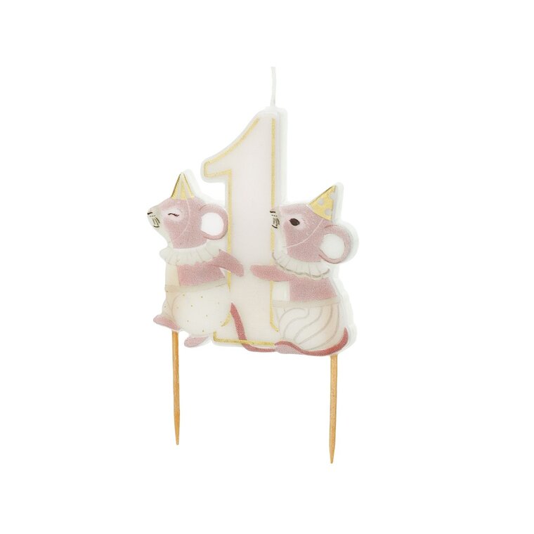 Product Image for Kakelys 1-årsbursdag med søte mus