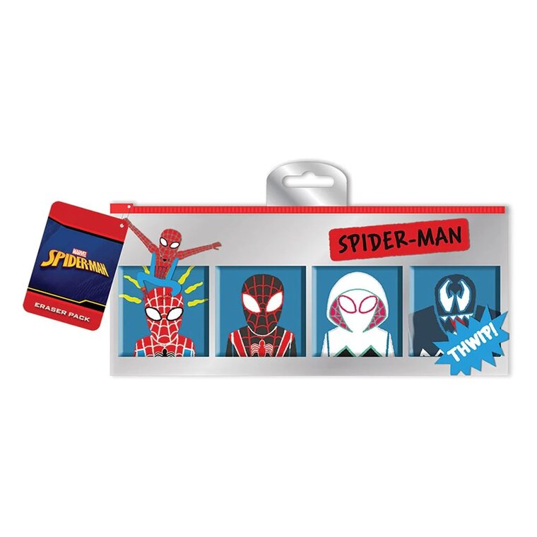 Product Image for Spiderman - Viskelær 4 stk.