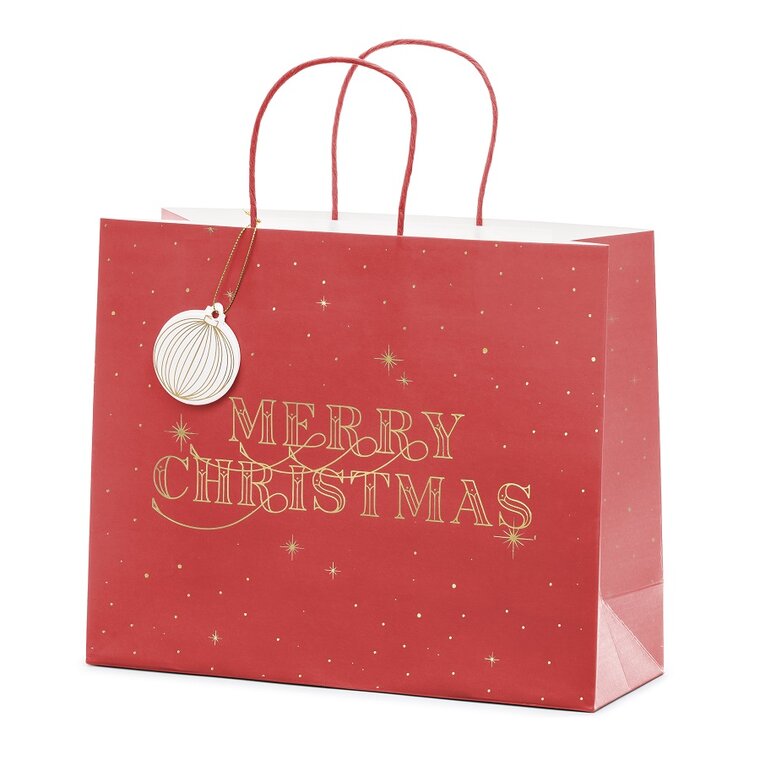 Product Image for Gavepose Merry Christmas Rød