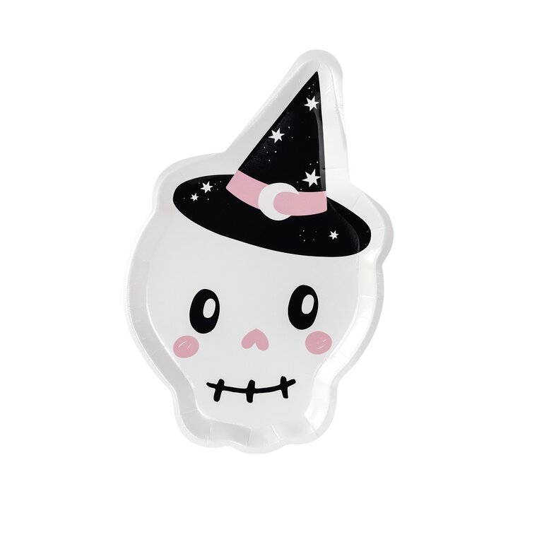 Product Image for Tallerkenene - Halloween Hodeskalle 6 stk.
